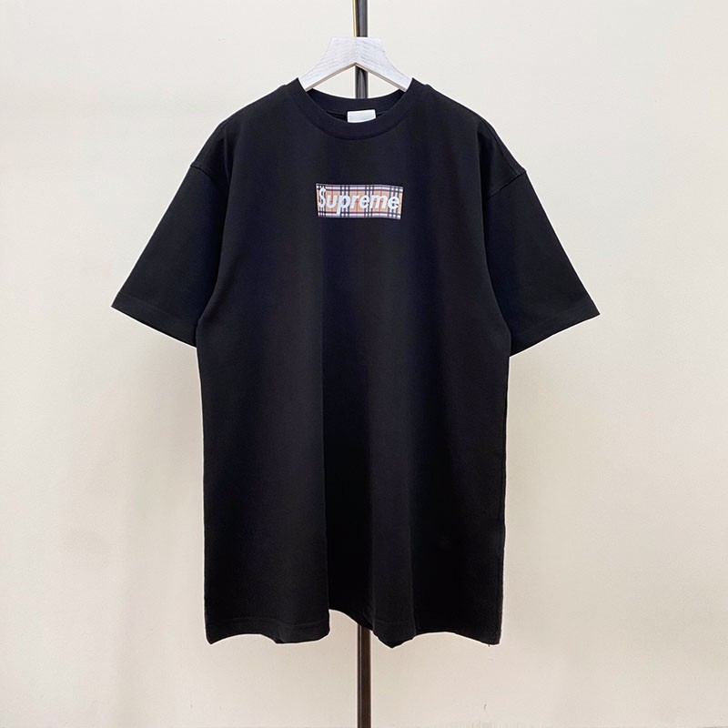 22SS新作バーバリー x シュプリームコピー ボックス ロゴ Tシャツ 2色 Shf79994激安送料無料