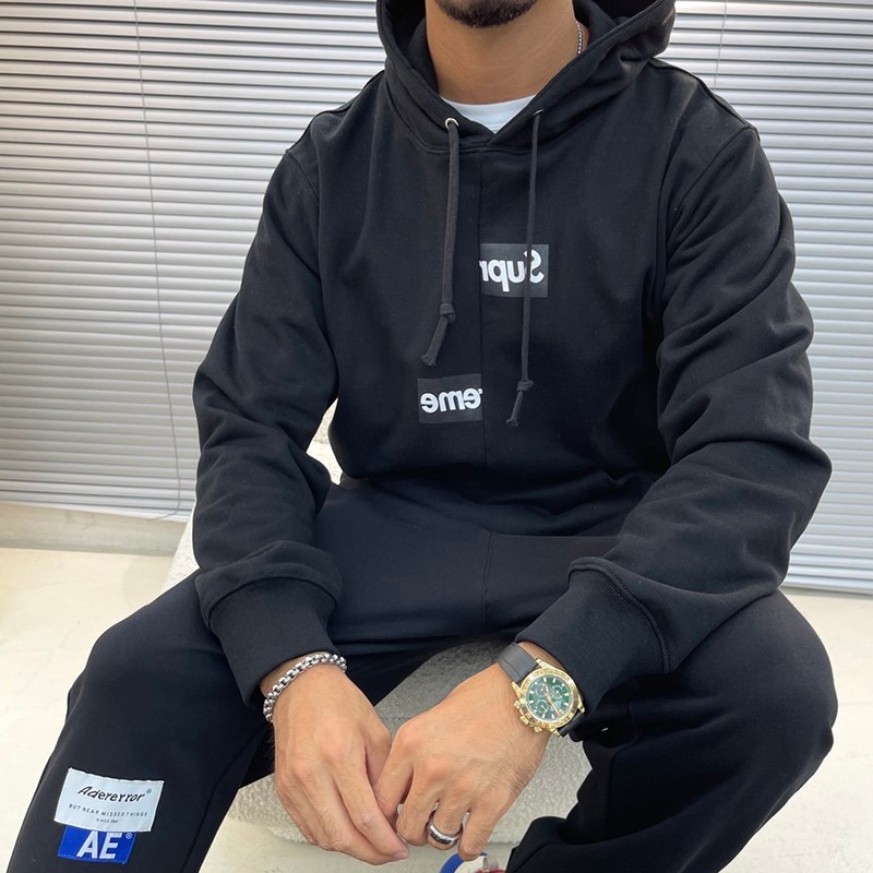 超話題! SUPREME x コムデギャルソン 偽物★Box Logo ボックスロゴパーカー Shf84865激安送料無料