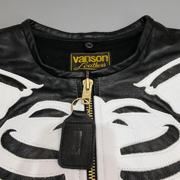 春もの新作シュプリーム コピー 革のジャケット  Vanson Leather Bones Jacket Shg54235人気