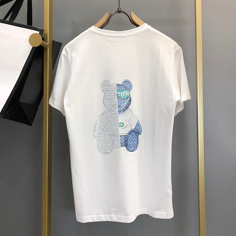 累積売上総額第１位！シュプリーム×ルイヴィトンTシャツ コピー ボックスLOGO Shj12393