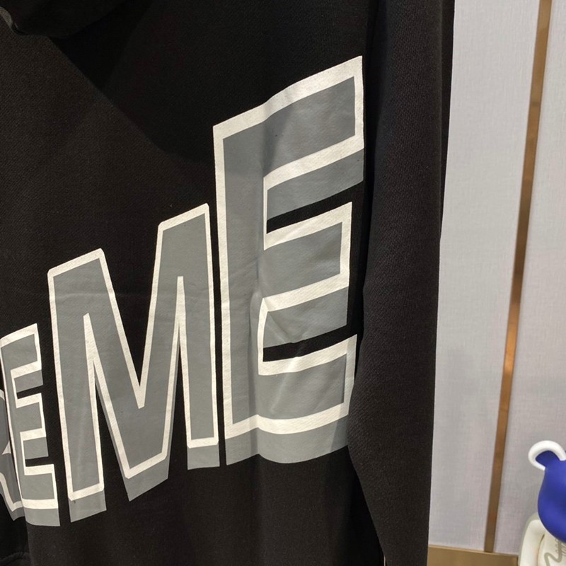 定番シュプリーム パーカー コピー ロングスリーブスウェット ブラック Shl78308最高級