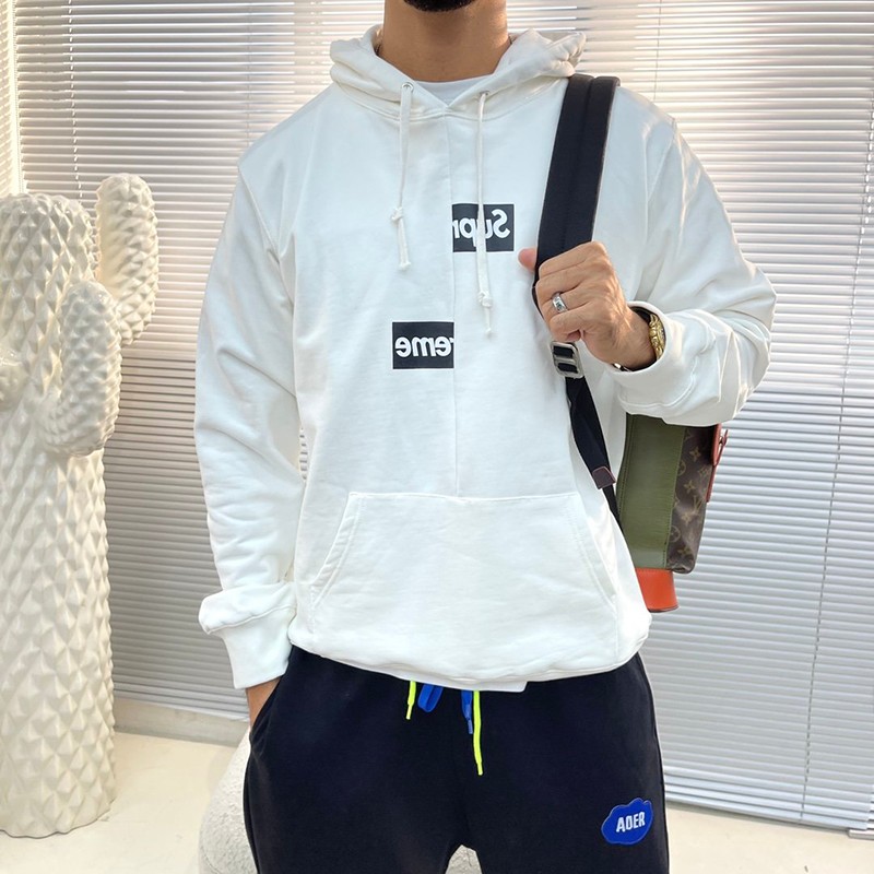 目を惹くカラー SUPREME x コムデギャルソン 偽物★Box Logo ボックスロゴパーカー Shq23270激安送料無料