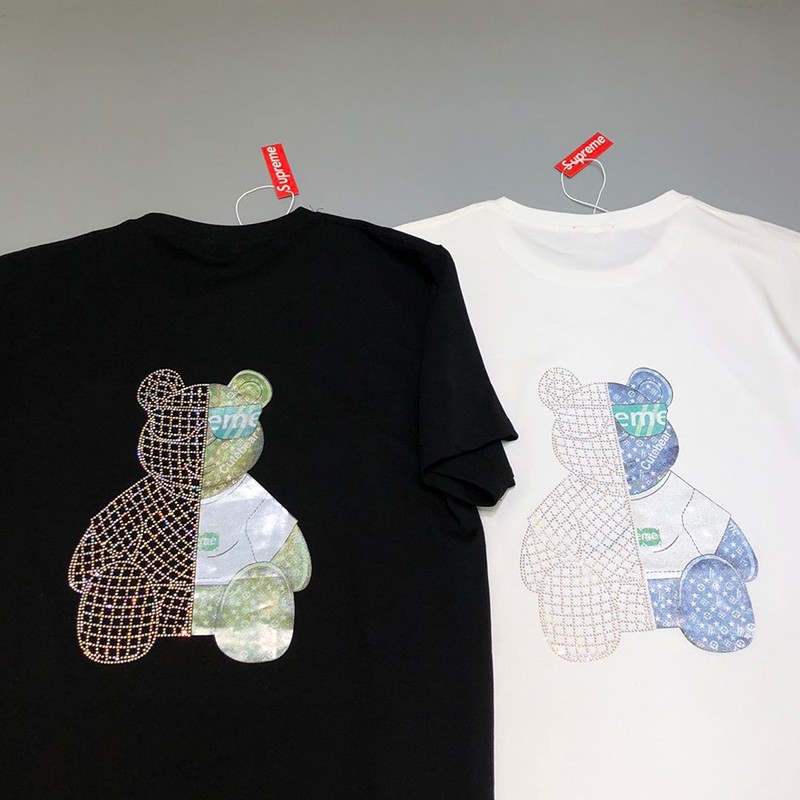 送料込シュプリーム×ルイヴィトンTシャツ コピー ボックスLOGO Sht76157通販
