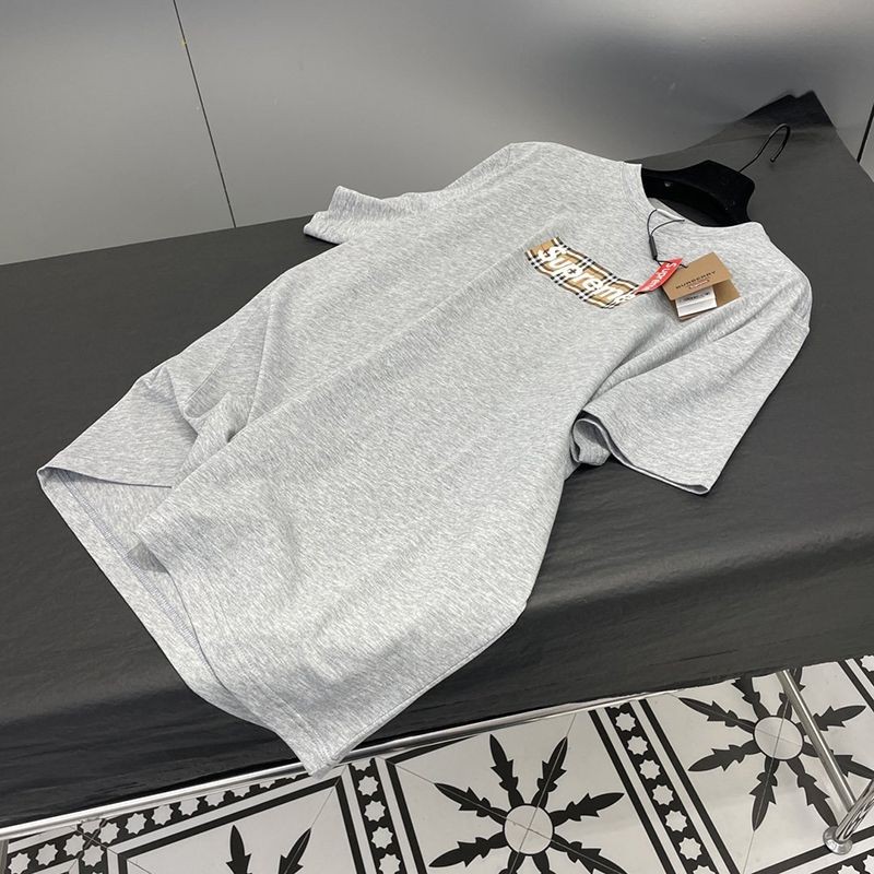 春夏新作 コラボ シュプリーム × バーバリー ボックスロゴTシャツ パロディ Shv76947N級品