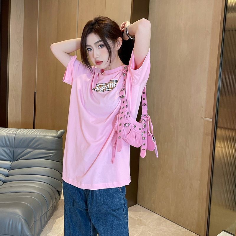 ★日本!!人気！コラボ シュプリーム × バーバリー ボックスロゴ Tシャツ 偽物 Shv94864激安送料無料