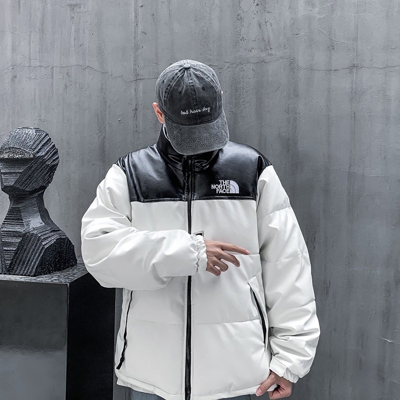 目を惹くカラー​ヌプシ コピー シュプリーム ノースフェイス ダウン レザーダウンジャケット Shw05906激安送料無料