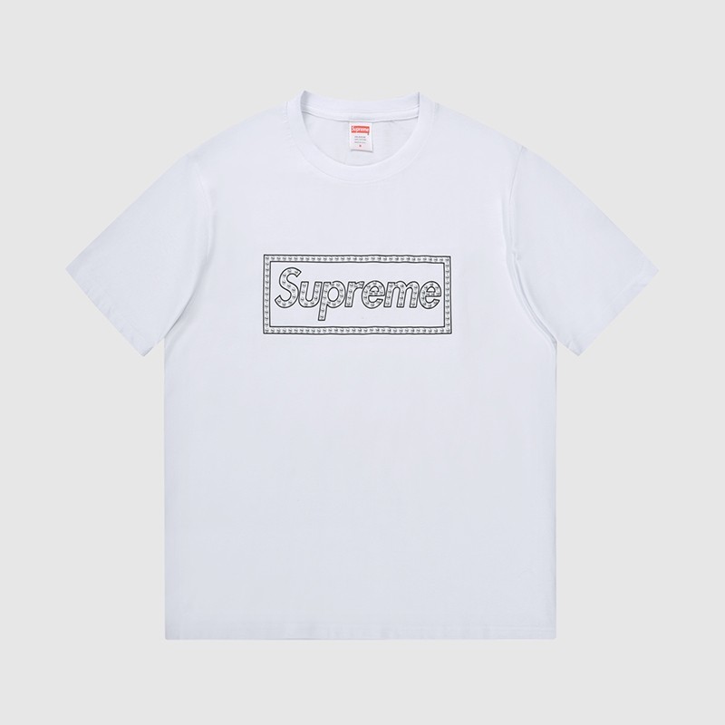 21AW新作シュプリーム ノースフェイス 偽物 コラボ Tシャツ Shz58287激安送料無料