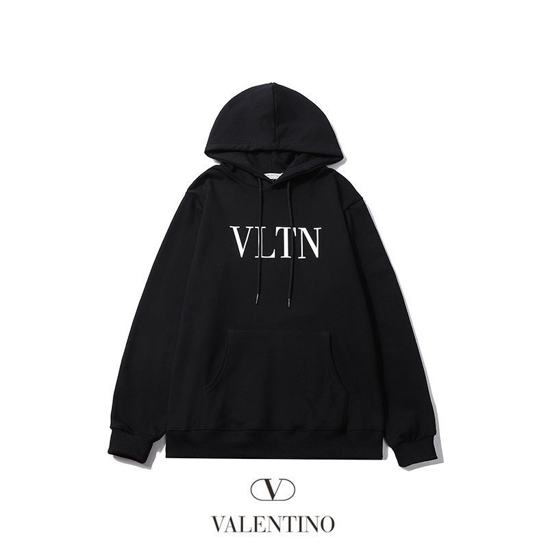 一目惚れ♪ヴァレンティノ パーカー コピー ロゴ フーディ スウェットシャツ  2色 Vuh84871通販