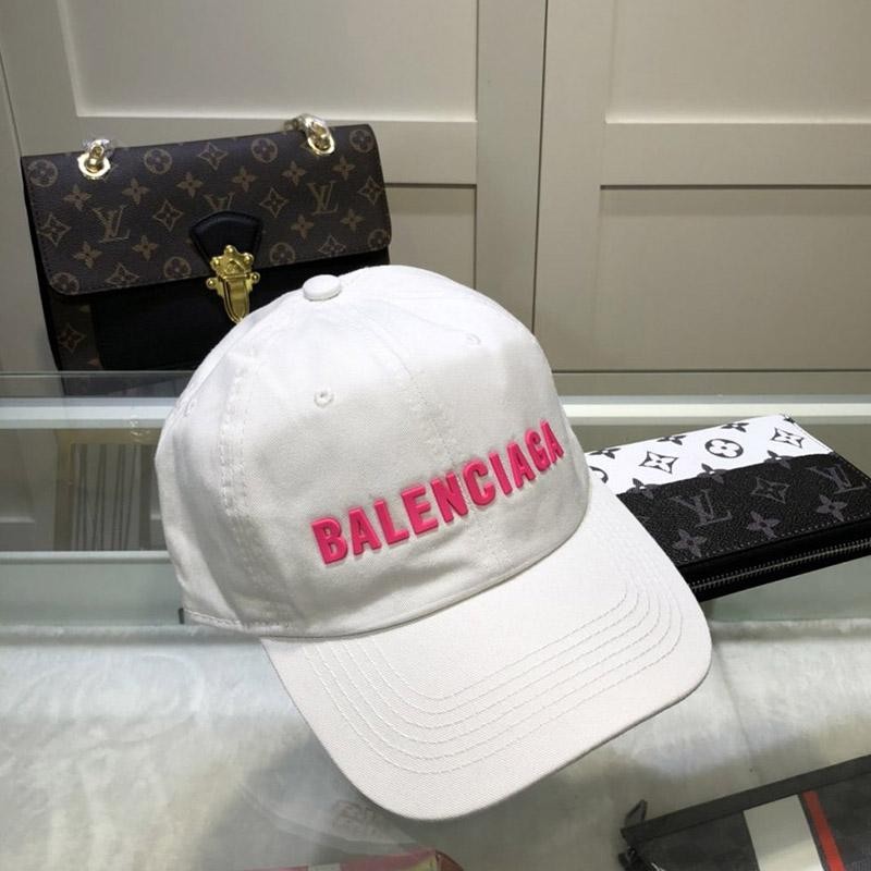 早い者勝ち♡バレンシアガ ホワイトロゴキャップ 偽物 bag33562通販