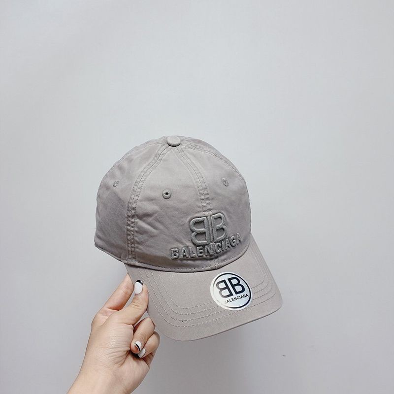 春もの新作バレンシアガ ロゴ刺繍 オーガニックコットンドリル製 キャップ コピー bam59364N級品