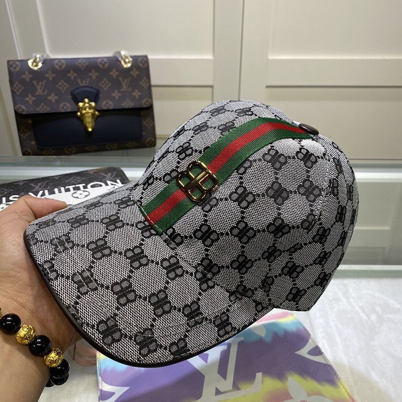 日本未入荷バレンシアガ グッチ ユニセックス HACKER キャップ 偽物 baw77812