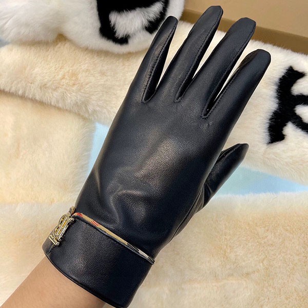 バーバリー 偽物 カシミアライニング モノグラム レザー グローブ Bar72652人気