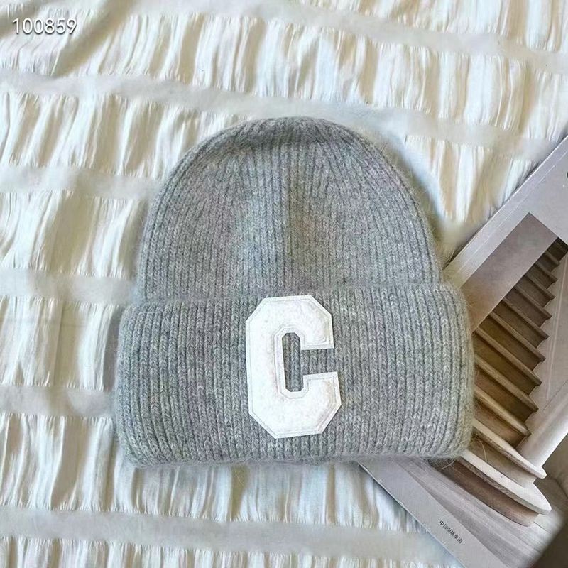 人気急上昇セリーヌ イニシャル付き カシミア ウール ビーニー 偽物 全色 Cea33971品質保証