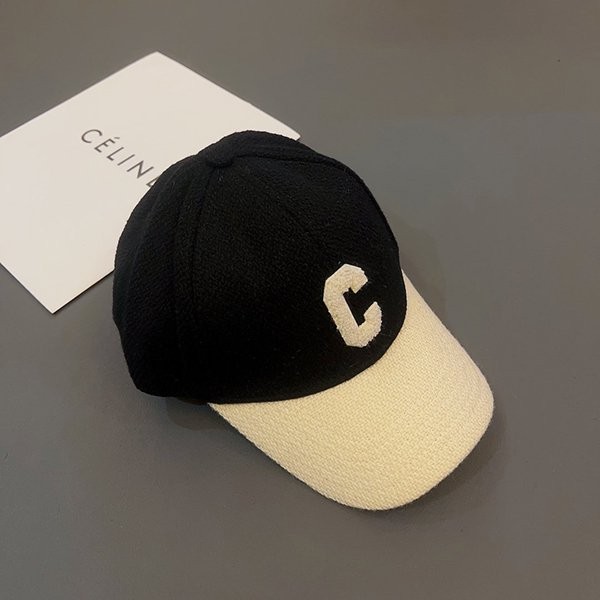 注目★セリーヌ ウール ベースボールキャップ 偽物 Cev01747高い品質