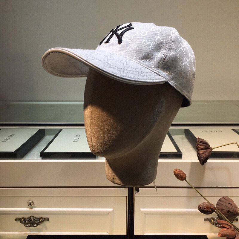 21-22AW グッチ NY キャップ 偽物 47 New York Yankees コピー gub98835代引きを販売