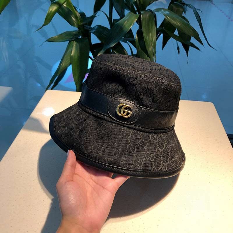 21-22AW グッチ GGキャンバス フェドラ バゲットハットコピー 可愛い guk29514最高級