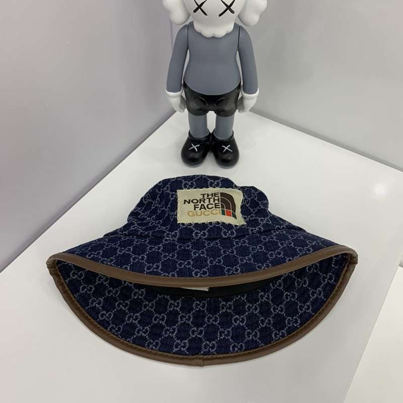《大人気》グッチ ノースフェイス コピーGGキャンバス フェドラ バゲットハット gur45460N級品