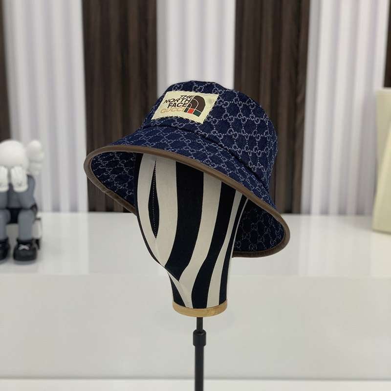 《大人気》グッチ ノースフェイス コピーGGキャンバス フェドラ バゲットハット gur45460代引きを販売