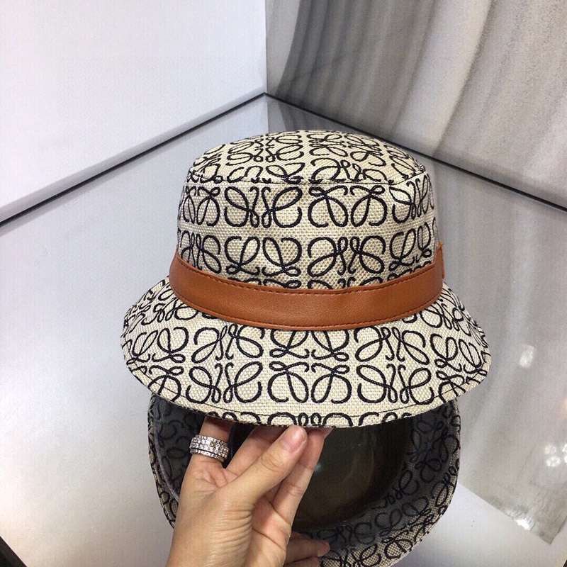 人気商品】ロエベ アナグラムロゴ ジャガード織 バケットハット スーパーコピー lot33338激安送料無料