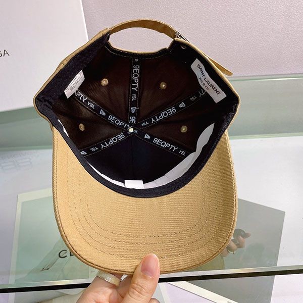 可愛い サンローラン× ニューエラ コラボ キャップ Sah69214N級品