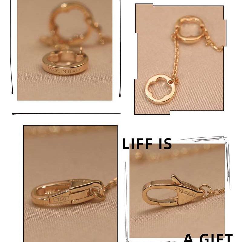 ★日本!!人気！ギフトに最適♪ ブルガリ コピー ダイヤ ネックレス 18K ゴールド But97682人気