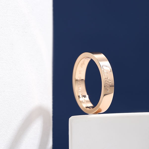 即納！【カルティエ 偽物】C ドゥ カルティエ ウェディング リング 結婚指輪 シルバー/ゴールド B4054000人気