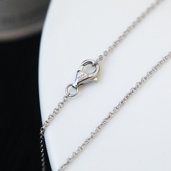 入手困難カルティエ LOVEネックレス 偽物 ホワイトゴールド kac71114高い品質