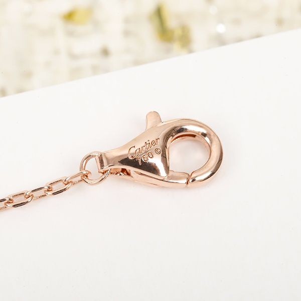 カルティエ トリニティ偽物 ネックレス ピンクダイヤ 早い者勝ち♡ kac93290N級品