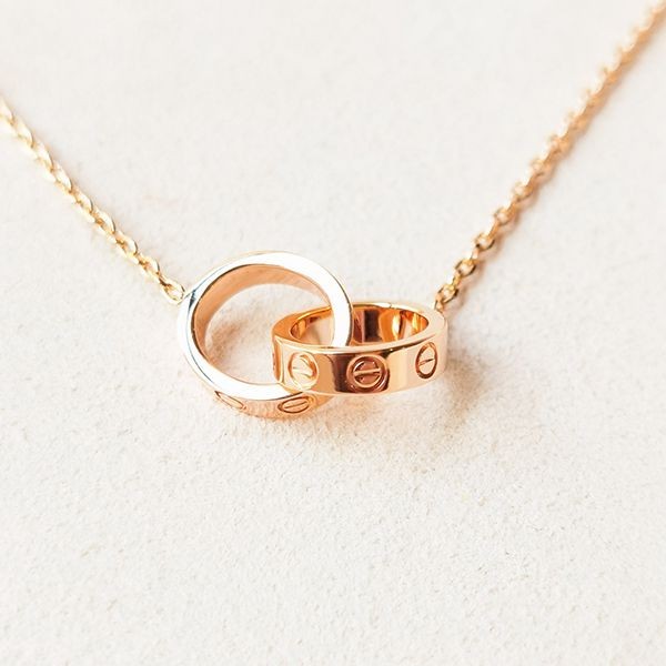入手困難品！【カルティエ 偽物】LOVEネックレス kae73246高い品質