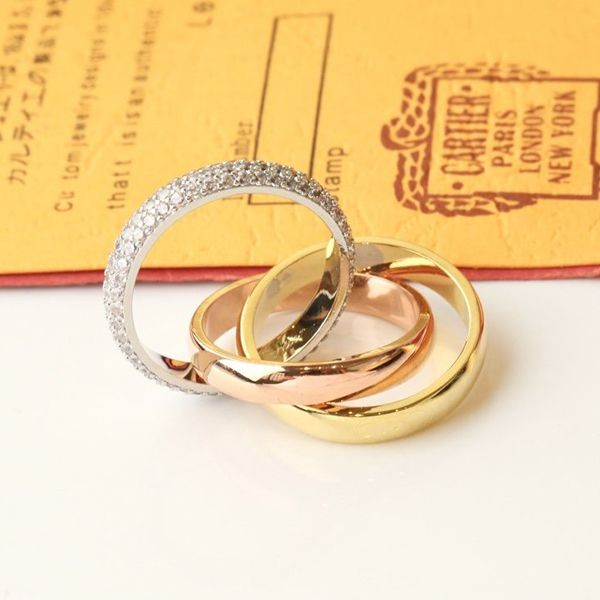 人気No1カルティエ トリニティ リング スモールモデル 18K kah23390高い品質