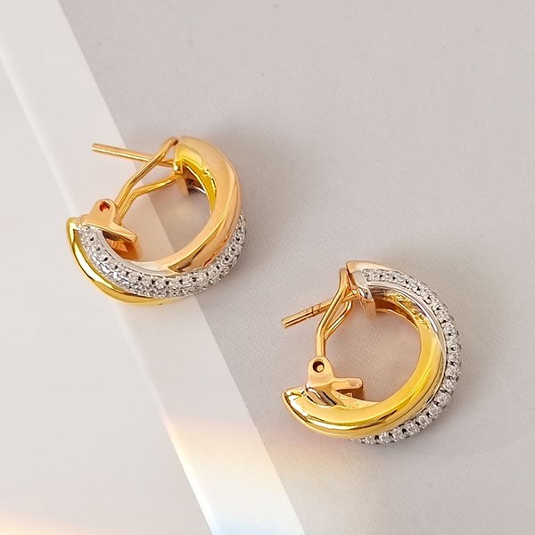 完売必至 カルティエ 3カラー 18K リング ダイヤ トリニティリング ピアス B8031900通販