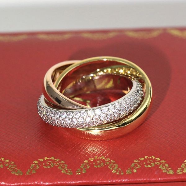 ★日本!!人気！カルティエ 18K リング ダイヤ トリニティリング コピー kar27093通販