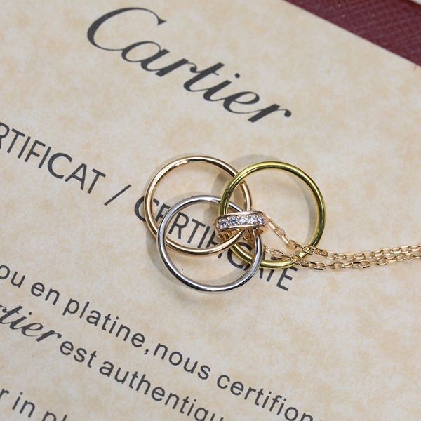 カルティエ トリニティ ネックレス 偽物  お洒落に♪ kat02261N級品