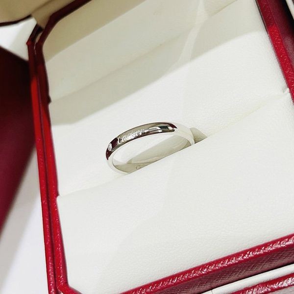追跡付き 安いカルティエ 1895 ウェディング リング シンプル コピー ペアで kax24703高い品質