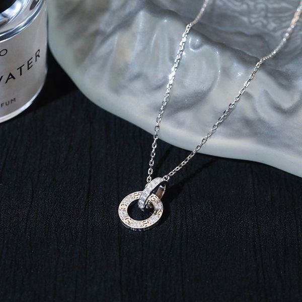 【カルティエ】LOVEネックレス コピーシンプル ダイヤ☆定番人気 kaz77970高い品質