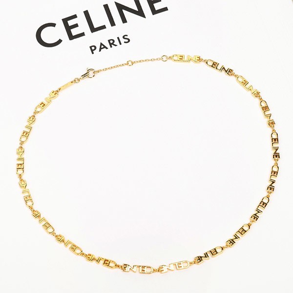 完売人気☆上品 セリーヌ CELINEの文字 ネックレス コピー Ceb90826