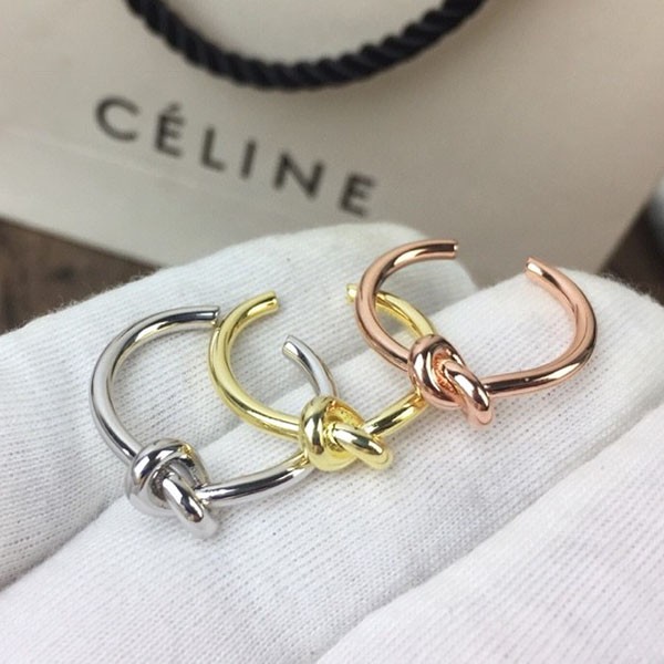人気No1セリーヌ 偽物 ノット リング 3色 Cee07695N級品