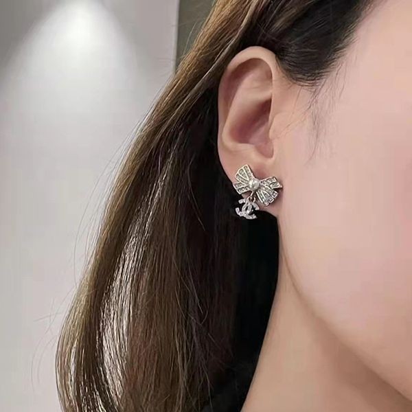 人気！シャネル ピアス コピー CC ロゴ クリスタル リボン AB8004B07789NH171激安送料無料