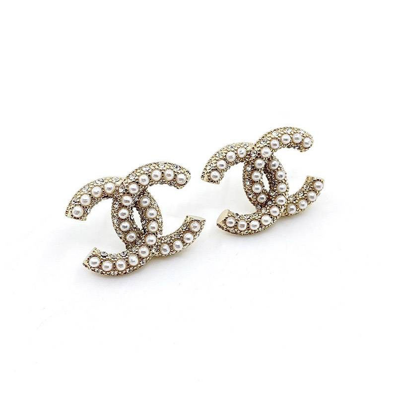 入手困難シャネル コピー CCロゴ レジン & ストラス ピアス she43849N級品