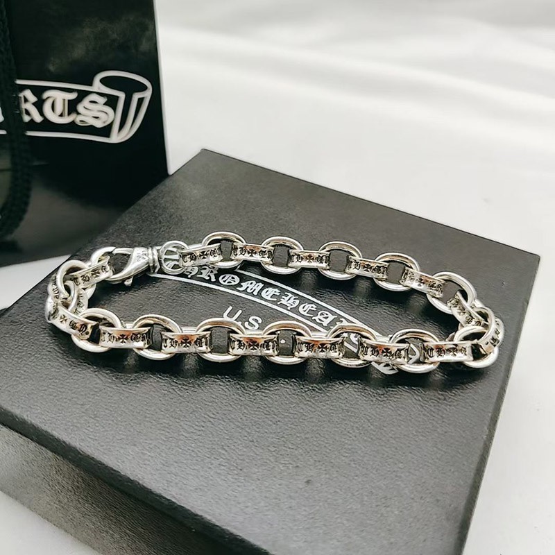大人気！クロムハーツ ペーパーチェーン 偽物 ブレスレット ７インチ Kua60862N級品