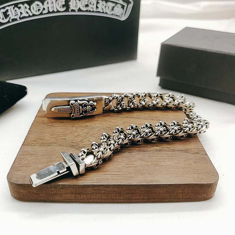 日本未入荷 クロムハーツ コピー ダガー＆ファンシー IDブレス Kud06200N級品