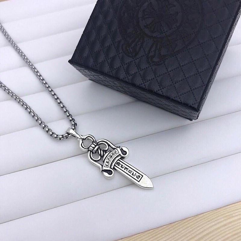 目を惹くカラー クロムハーツ ネックレス コピー ＃5 ダガー Dagger チャーム Kuj79060最高級