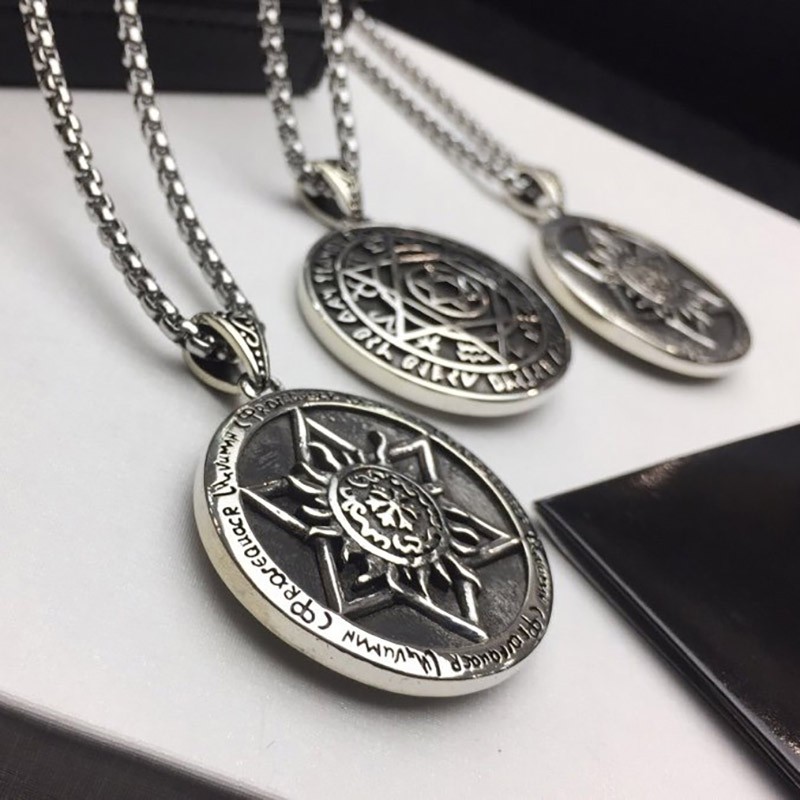 ★関税/送料込★クロムハーツ ネックレス コピー スター スモール チャーム シルバー Kuo61908激安送料無料