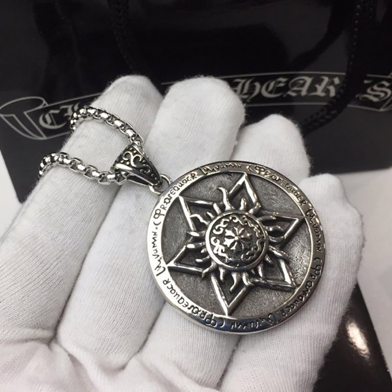 ★関税/送料込★クロムハーツ ネックレス コピー スター スモール チャーム シルバー Kuo61908品質保証