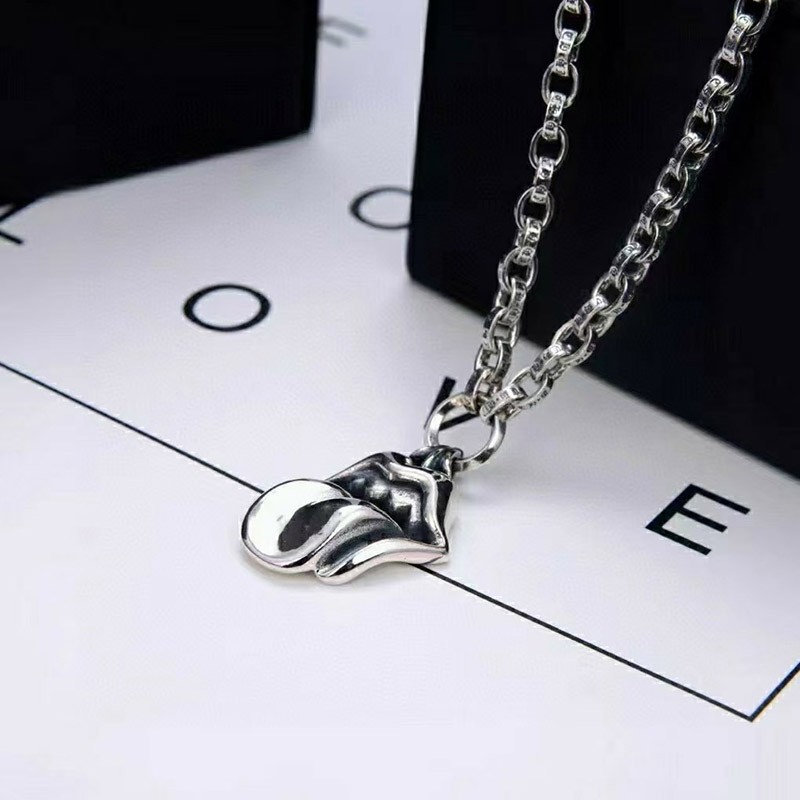 【限定カラー】クロムハーツ ネックレス コピー★舌 ロールチェンーン HEART Kuq34072高い品質