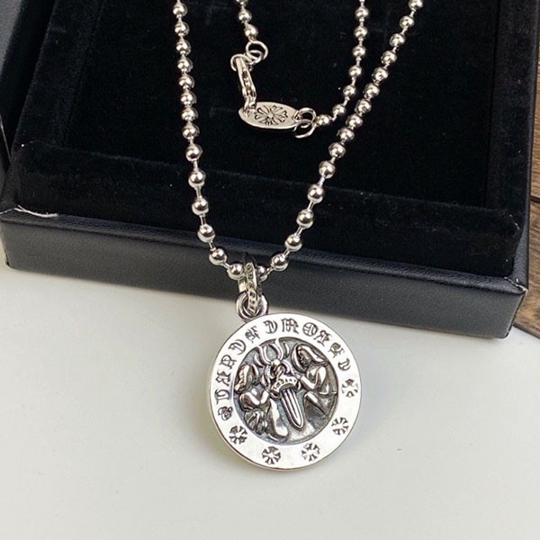 大人気！クロムハーツ ネックレス コピー CHクロス ボール両面 チャーム Kur89052高い品質