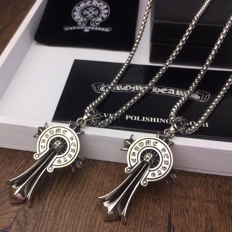 人気No1 クロムハーツ ネックレス 偽物 CHクロス パヴェダイア Kuy60763N級品