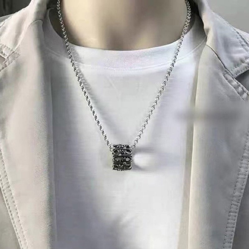 世界中で大人気♪ クロムハーツ ネックレス コピー インボイス CHプラス ミディアム Kuy68778N級品