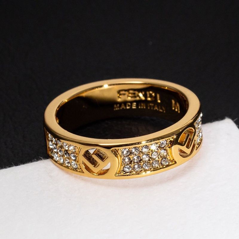 人気フェンディ リング 偽物 指輪 アクセサリープレゼント 8AG9296DMF089U高い品質