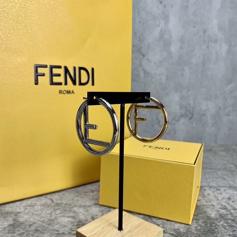 希少色人気フェンディ ピアス ゴールド シルバー ローズピンク コピー feq60845